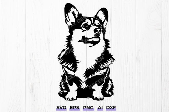 Download Corgi Dog Silhouette SVG - Cricut File - Cricut Collection