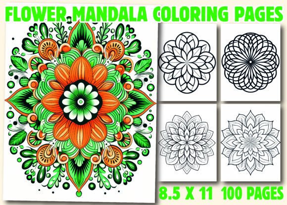 Download Flower Mandala Coloring Pages - Flower Collection