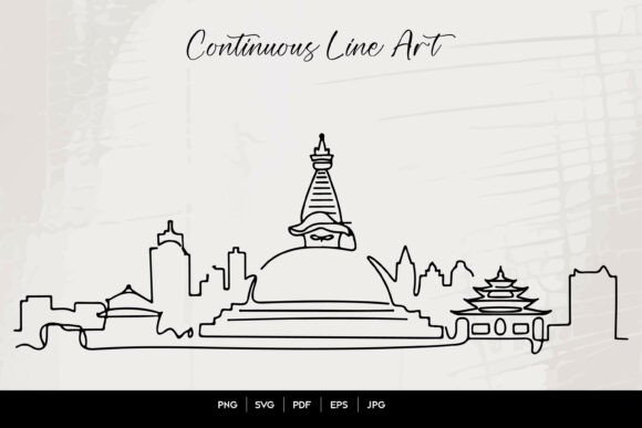 Download Buddha Continuous Line Art - Line art Collection