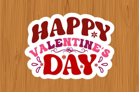 Download Happy Valentine's Day Sticker Design - Premium Resources