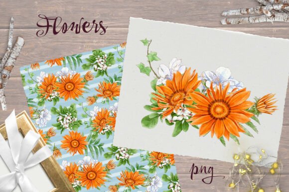Download Delicate Flowers Print Seamless Pattern - Flower Collection