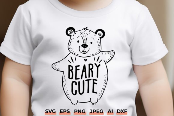 Download Beary Cute Baby Bear SVG DXF Cricut File - Cricut Collection