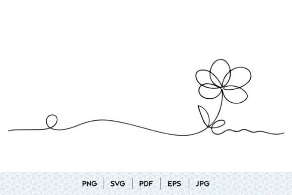 Download Minimal Flower Line Art - Flower Collection